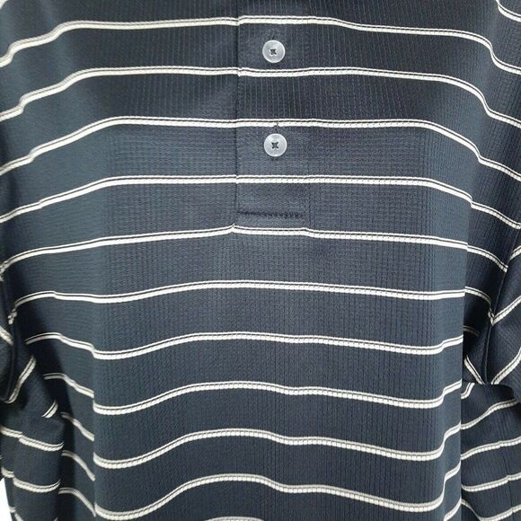 CHAMPION BLACK‎ &Yellow Golf Short Sleeve Shirt XL - Picture 7 of 10